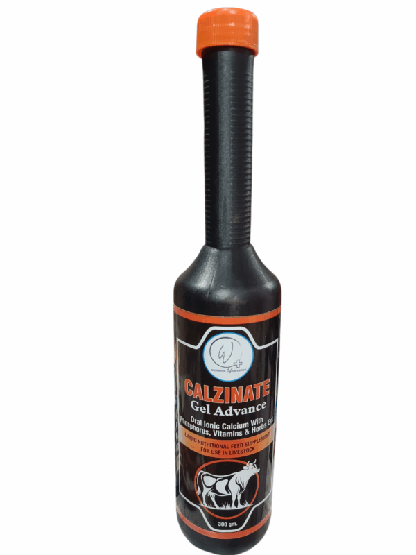 Calzinate Gel Advance – Oral Ionic Calcium, Vitamins & Herbal Supplement for Livestock (300g)